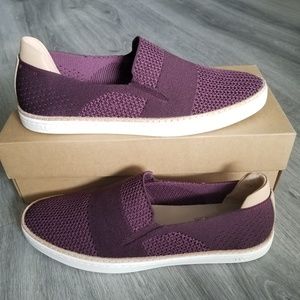 UGG Sammy Knit Slip-on Sneakers.